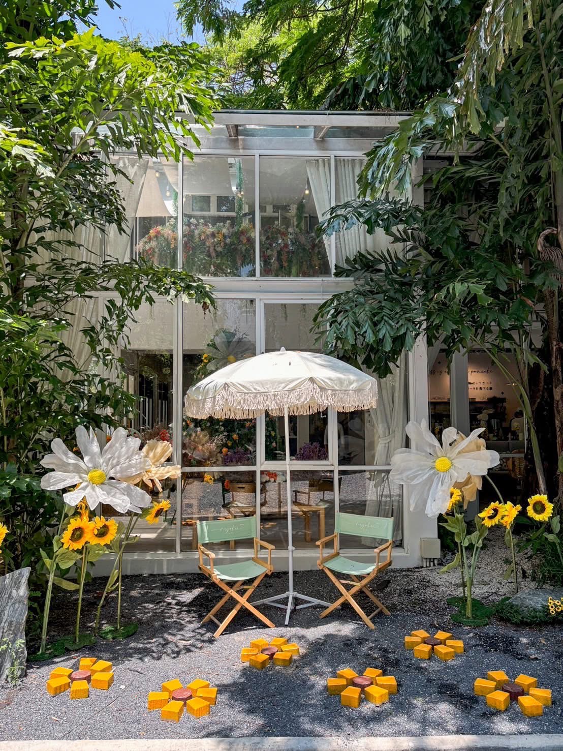 Ryoku Cafe garden terrace